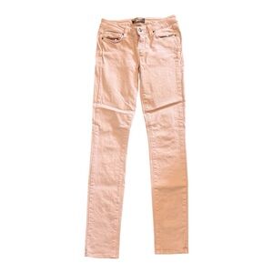 Paige Pink Peg Super Skinny Jeans Size 25